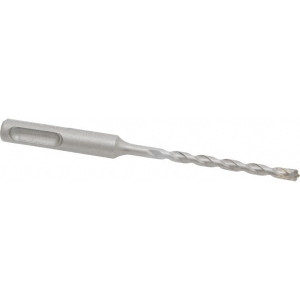 Relton 3/16" Diam, SDS-Plus Shank, Carbide-Tipped Rotary & Hammer Drill Bit 2-1/2" Usable Length, 4-1/2" OAL, 2 Flutes 207-3-4 - 70564695