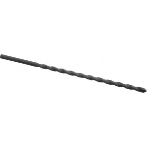 Relton 1/4" Diam, Straight Shank, Carbide-Tipped Rotary & Hammer Drill Bit 6" Usable Length, 8" OAL GRT-4-8 - 70559653