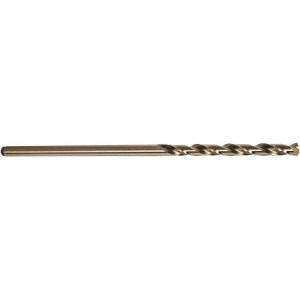 Precision Twist Drill 0.166" Diam, 6" OAL Oxide/Gold Cobalt Aircraft Extension Drill Bit 135° Point Angle 053719 - 78562105