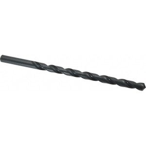Chicago-Latrobe 33/64" 118° 2-Flute High Speed Steel Extra Length Drill Bit Oxide Finish, 7-1/2" Flute Length, 10" OAL, Series 120X 50580 - 36855260