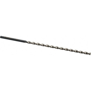 Walter Titex #5 130° 2-Flute High Speed Steel Extra Length Drill Bit Bright Finish, 5-5/16" Flute Length, 7-11/16" OAL, 0.2055" Shank Diam, Series A1622 5062534 - 51804185