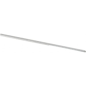 Made in USA #56 118° High Speed Steel Half-Round Drill Bit Bright Finish, 1-3/4" OAL, 3/4" Flute Length, for Brass, Machining Metals 526856 - 01158567