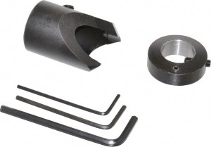 Vernon Devices 1" Cutter Diam, 5/8" Drill Compatibility, 3/8" Collar Thickness, Adjustable Depth Drill Countersink 90° Incl Angle, 45° Centerline Angle, 1-1/8" Cutter Diam, 1-5/8" Cutter Head Length, HSS, Right Hand CCH-CCH6250 - 01336403