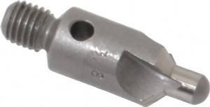 Made in USA 2-1/2" OAL, 3/8" Head Diam, 3 Flute, 100° Incl Angle, Integral Pilot, Adjustable Stop Countersink 1/4-28 Straight Threaded Shank, 1-3/4" Shank Len, 3/16" Shank Diam, 0.177" Pilot Diam, #16 Pilot Diam, HSS 150-3-100-.1770 - 04615506