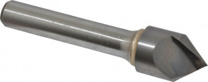 Atrax 5/8" Head Diam, 3/8" Shank Diam, 1 Flute 82° Solid Carbide Countersink Bright Finish, 3" OAL, Single End, Straight Shank, Right Hand Cut 331-027060A - 85265411