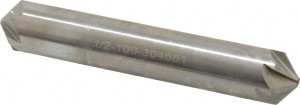 Hertel 1/2" Head Diam, 1/2" Shank Diam, 6 Flute 100° High Speed Steel Countersink 3" OAL, Straight Shank 18316 - 89331300