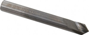 M.A. Ford 3/16" Head Diam, 3/16" Shank Diam, 1 Flute 90° Solid Carbide Countersink Bright Finish, 1-1/2" OAL, 0.045" Nose Diam, Single End, Straight Shank, Right Hand Cut 60018703 - 72462120
