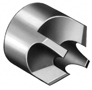 Made in USA 1" Cutter Head Diam, 5/16" Pilot Hole Diam, Solid Carbide Reverse Countersink 100° Included Angle, 7/8" OAL, Right Hand, 185-6 Plain, 186-13 Step Pilot Compatibility 181-11J - 09937848