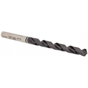 Accupro 11/32" 120° Cobalt Jobber Drill TiAlN Finish, Right Hand Cut, Spiral Flute, Straight Shank, 125mm OAL, Faceted Point 1BB0873-AC - 05492855