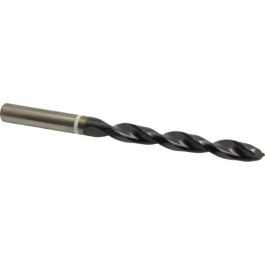 Accupro 9mm 118° Cobalt Jobber Drill TiAlN Finish, Right Hand Cut, Parabolic Flute, Straight Shank, 125mm OAL, DX Point 1W60900-AC - 93887446