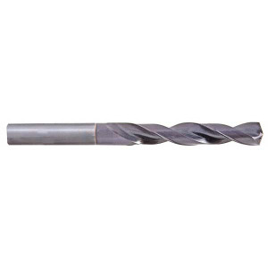 Accupro #21 140° Solid Carbide Jobber Drill AlTiN Finish, Right Hand Cut, Spiral Flute, Straight Shank, 81mm OAL, Standard Point 61534038 - 61534038