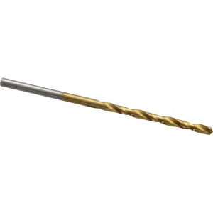 Chicago-Latrobe #39 135° High Speed Steel Jobber Drill TiN Finish, Right Hand Cut, Spiral Flute, Straight Shank, 2-3/8" OAL, Split Point 41709 - 03294964