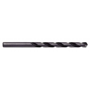 Chicago-Latrobe 5/16" 118° High Speed Steel Jobber Drill Oxide Finish, Right Hand Cut, Spiral Flute, Straight Shank, 4-1/2" OAL, Split Point 57220 - 93081255