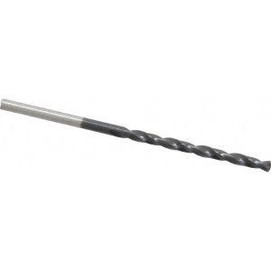 Chicago-Latrobe #42 135° Cobalt Jobber Drill TiAlN Finish, Right Hand Cut, Spiral Flute, Straight Shank, 2-1/4" OAL, Split Point 45012 - 06131171
