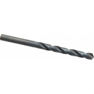 Chicago-Latrobe 7.4mm 118° High Speed Steel Jobber Drill Oxide Finish, Right Hand Cut, Spiral Flute, Straight Shank, 109mm OAL, Standard Point 47312 - 36853927