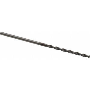 Chicago-Latrobe 1/16" 135° High Speed Steel Jobber Drill TiCN Finish, Right Hand Cut, Parabolic Flute, Straight Shank, 1-7/8" OAL, Notched Point 42004 - 82135989