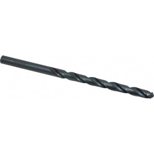 Chicago-Latrobe #9 118° High Speed Steel Jobber Drill Oxide Finish, Right Hand Cut, Spiral Flute, Straight Shank, 3-5/8" OAL, Standard Point 44079 - 81182099