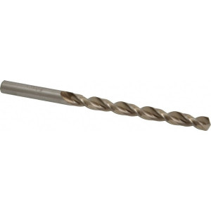 Chicago-Latrobe Letter G 135° High Speed Steel Jobber Drill Bright Finish, Right Hand Cut, Parabolic Flute, Straight Shank, 4-1/8" OAL, Notched Point 41177 - 82135773