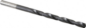 Chicago-Latrobe #12 135° High Speed Steel Jobber Drill TiAlN Finish, Right Hand Cut, Spiral Flute, Straight Shank, 3-1/2" OAL, Split Point 42682 - 01879600
