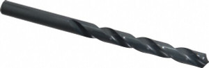 Chicago-Latrobe 8.6mm 118° High Speed Steel Jobber Drill Oxide Finish, Right Hand Cut, Spiral Flute, Straight Shank, 125mm OAL, Standard Point 47326 - 36854040