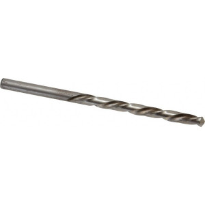 Chicago-Latrobe #6 118° High Speed Steel Jobber Drill Bright Finish, Left Hand Cut, Spiral Flute, Straight Shank, 3-3/4" OAL, Standard Point 44476 - 81128068