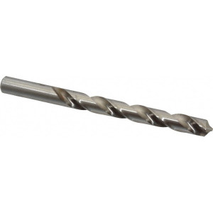 Chicago-Latrobe 1/2" 118° High Speed Steel Jobber Drill Bright Finish, Right Hand Cut, Spiral Flute, Straight Shank, 6" OAL, Standard Point 44232 - 81171324