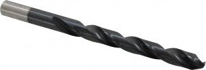 Chicago-Latrobe Letter U 135° High Speed Steel Jobber Drill TiAlN Finish, Right Hand Cut, Spiral Flute, Straight Shank, 5" OAL, Split Point 42791 - 07909443