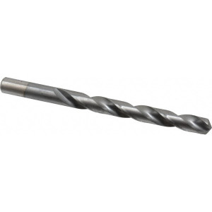 Chicago-Latrobe 27/64" 135° High Speed Steel Jobber Drill TiCN Finish, Right Hand Cut, Spiral Flute, Straight Shank, 5-3/8" OAL, Split Point 43627 - 56478175