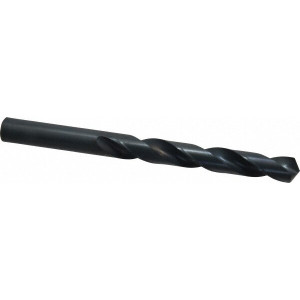 Chicago-Latrobe 15.25mm 118° High Speed Steel Jobber Drill Oxide Finish, Right Hand Cut, Spiral Flute, Straight Shank, 169mm OAL, Standard Point 47370 - 36854404
