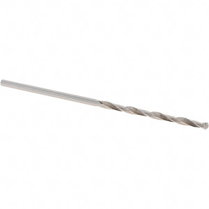 Cle-Force 1/16" 118° High Speed Steel Jobber Drill Bright Finish, Right Hand Cut, Spiral Flute, Straight Shank, 1-7/8" OAL, Standard Point C68114 - 57620593