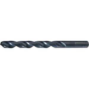 Cle-Line 1/4" 135° High Speed Steel Jobber Drill Steam Oxide Finish, Right Hand Cut, Spiral Flute, Straight Shank, 4" OAL C23137BP - 14282073