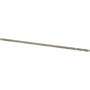 Cleveland Twist Drill #74 118° High Speed Steel Jobber Drill Bright Finish, Right Hand Cut, Spiral Flute, Straight Shank, 1" OAL, Standard Point C02896 - 63698740