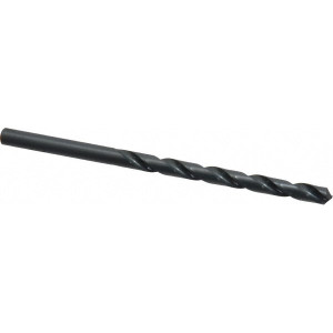 Cleveland Twist Drill 3/16" 118° High Speed Steel Jobber Drill Oxide Finish, Right Hand Cut, Spiral Flute, Straight Shank, 3-1/2" OAL, Standard Point C71012 - 63687123