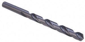 Cleveland Twist Drill 5.1mm 118° High Speed Steel Jobber Drill Oxide Finish, Right Hand Cut, Spiral Flute, Straight Shank, 3.386" OAL, Standard Point C71256 - 63690101