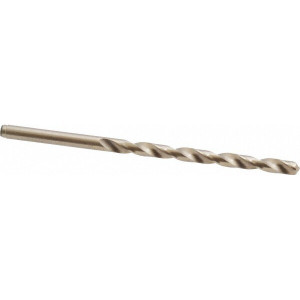 Cleveland Twist Drill #24 135° Cobalt Jobber Drill Oxide/Gold Finish, Right Hand Cut, Spiral Flute, Straight Shank, 3-1/8" OAL, Split Point C70157 - 74331224