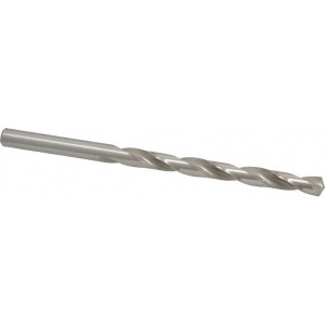 Cleveland Twist Drill Letter C 135° High Speed Steel Jobber Drill Bright Finish, Right Hand Cut, Spiral Flute, Straight Shank, 4" OAL, Split Point C11632 - 82649559
