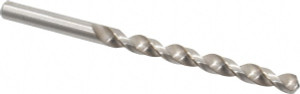 Cleveland Twist Drill Letter E (1/4) 118° High Speed Steel Jobber Drill Bright Finish, Right Hand Cut, Spiral Flute, Straight Shank, 4" OAL, Standard Point C03073 - 63700165