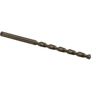 Cleveland Twist Drill #16 135° Cobalt Jobber Drill Oxide/Gold Finish, Right Hand Cut, Parabolic Flute, Straight Shank, 3-3/8" OAL, Split Point C16518 - 02146215