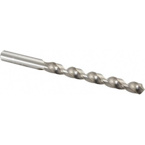 Cleveland Twist Drill Letter R 118° High Speed Steel Jobber Drill Bright Finish, Right Hand Cut, Spiral Flute, Straight Shank, 4-3/4" OAL, Standard Point C03119 - 63699185