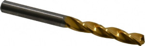 Guhring 13/64" 150° Solid Carbide Jobber Drill TiN Finish, Right Hand Cut, Spiral Flute, Straight Shank, 2-7/16" OAL, Standard Point 9006090051600 - 85803138