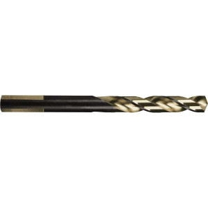 Hertel #13 137° High Speed Steel Jobber Drill Oxide/Gold Finish, Right Hand Cut, Spiral Flute, 3-1/2" OAL, Split Point H95006112 - 91049551