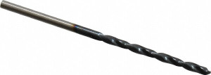 Hertel #38 135° Cobalt Jobber Drill TiAlN Finish, Right Hand Cut, Spiral Flute, Straight Shank, 2-1/2" OAL, Split Point 4140307 - 04140315