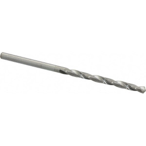 Hertel #37 118° Solid Carbide Jobber Drill Bright Finish, Right Hand Cut, Spiral Flute, Straight Shank, 2-1/4" OAL, Standard Point 79892022 - 79892022