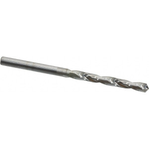 Hertel #24 118° Solid Carbide Jobber Drill Bright Finish, Right Hand Cut, Spiral Flute, Straight Shank, 2-1/2" OAL, Standard Point 79892188 - 79892188