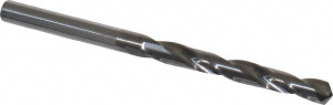 Hertel #9 118° Solid Carbide Jobber Drill Bright Finish, Right Hand Cut, Spiral Flute, Straight Shank, 3" OAL, Standard Point 79892360 - 79892360