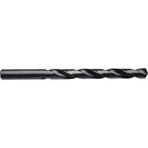 IRWIN 1/2" 135° High Speed Steel Jobber Drill Oxide Finish, Right Hand Cut, Spiral Flute, Straight Shank, 6" OAL, Split Point 67532 - 57824146