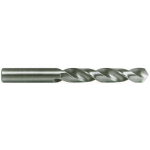 M.A. Ford 43/64" 118° Solid Carbide Jobber Drill Bright Finish, Right Hand Cut, Spiral Flute, Straight Shank, 5-1/2" OAL, Faceted Point 20467190 - 00656421