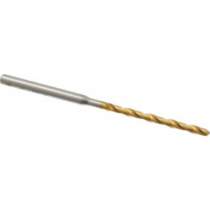 OSG #42 130° Cobalt Jobber Drill TiN Finish, Right Hand Cut, Spiral Flute, Straight Shank, 2-1/2" OAL, Standard Point 15093505 - 09593302