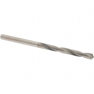 OSG #27 118° Solid Carbide Jobber Drill Bright Finish, Right Hand Cut, Spiral Flute, Straight Shank, 2-1/2" OAL, Standard Point 220-1440 - 01558485
