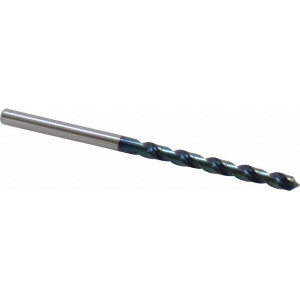 OSG 5/32" 130° Vanadium High Speed Steel Jobber Drill WD1 Finish, Right Hand Cut, Spiral Flute, Straight Shank, 75mm OAL, Faceted Point 16519815 - 50976562